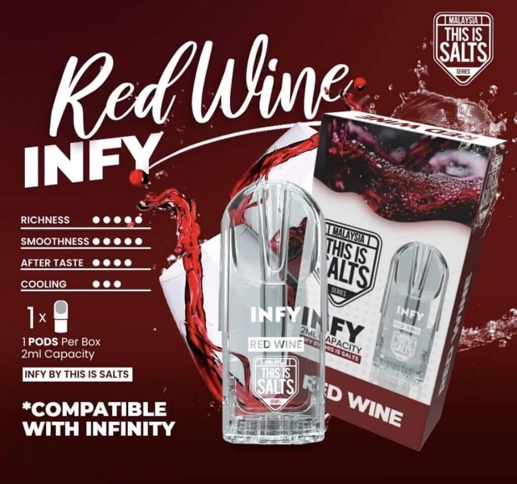 Infy cartridge Red wine​