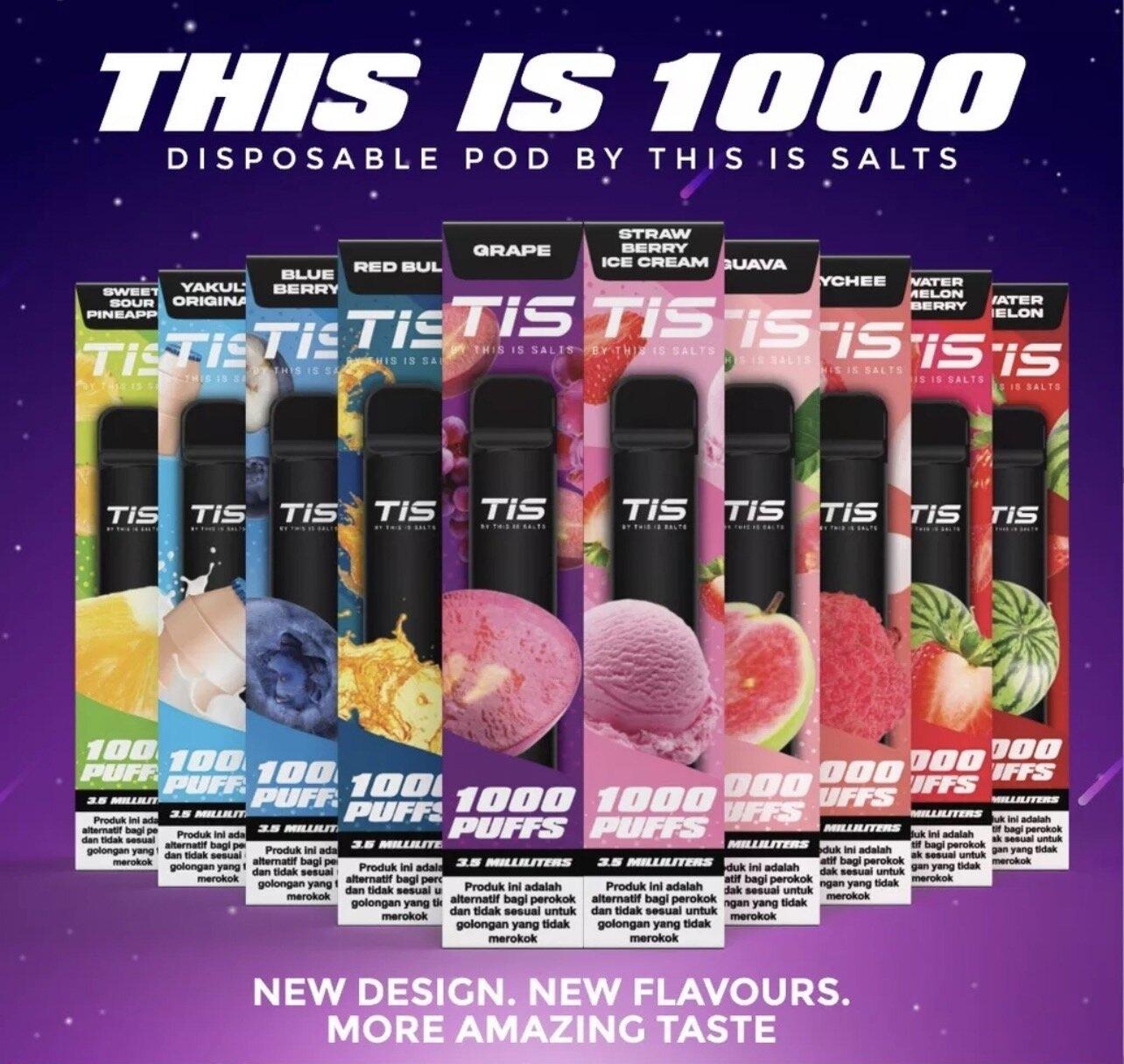 TIS by This is Salts 1500 Puffs
